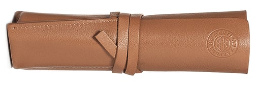 BROWN (PERSIAN) LEATHER POUCH 3 VIALS