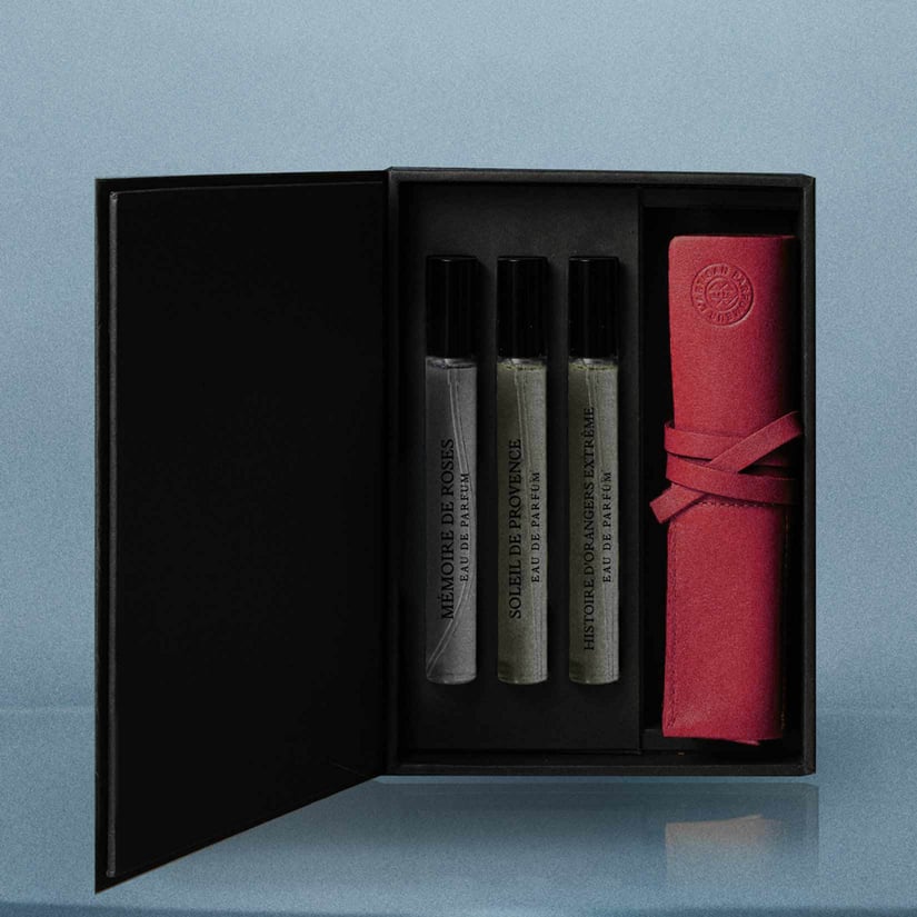 LAP LES FLEURS LEATHER SET 3X10ML