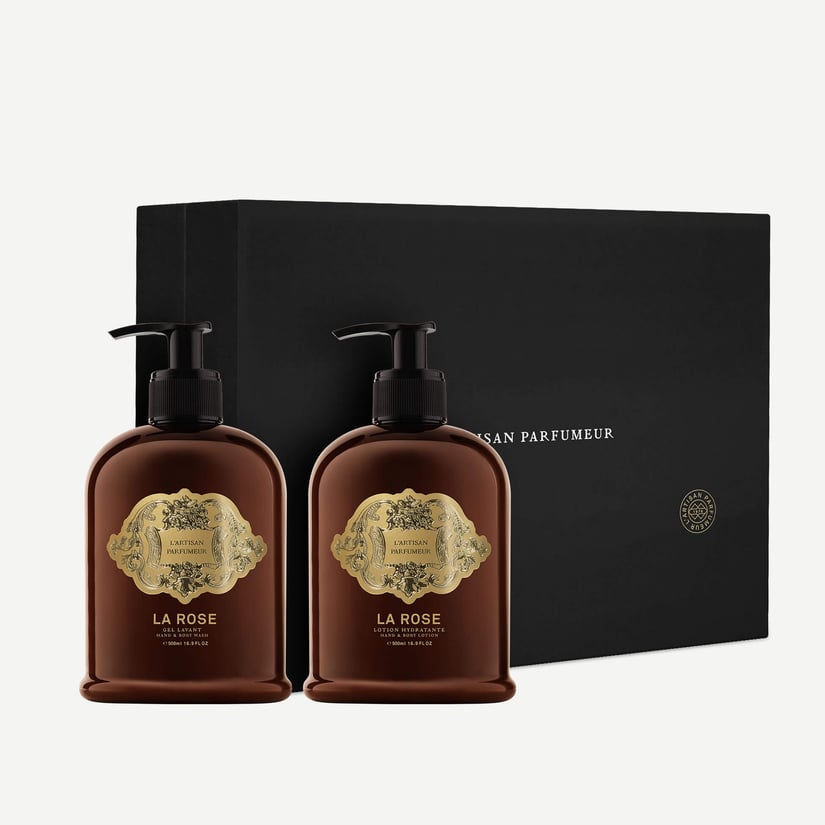 La Rose bath and body gift set